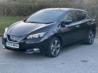 Used Nissan Leaf N-Connecta 110 kW (150 HP) 2021 Black Hatchback