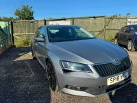 Used Skoda Superb SE L Executive 190 HP (139 kW) 2018 Grey Hatchback