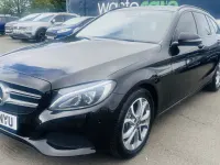 Used Mercedes C220 2017 Black Estate