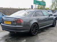 Used Audi A8 Sport 233 HP (171 kW) 2009 Grey Sedan