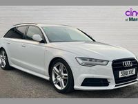 Used Audi A6 S-Line 190 HP (139 kW) 2018 White Estate