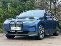 Used BMW iX Sport Line 239 kW (326 HP) 2022 Blue SUV