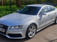Used Audi A7 S-Line 2014 Silver Hatchback