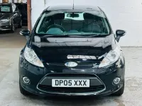 Used Ford Fiesta Zetec 96 HP (70 kW) 2010 Black Hatchback