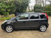 Used Nissan Note Tekna 110 HP (80 kW) 2008 Black Hatchback