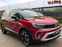 Used Vauxhall Crossland Ultimate 130 HP (95 kW) 2022 Red SUV