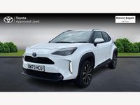 Used Toyota Yaris Hybrid Design 2024 White Hatchback