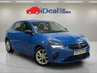 Used Vauxhall Corsa Elite 75 HP (55 kW) 2020 Blue Hatchback
