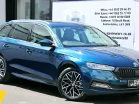 Used Skoda Octavia SE L 116 HP (85 kW) 2023 Blue Estate