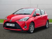 Used Toyota Yaris 2017 Red Hatchback