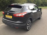 Used Nissan Qashqai Tekna 115 HP (84 kW) 2016 Black SUV