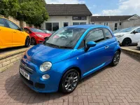 Used Fiat 500 S 2015 Blue Hatchback