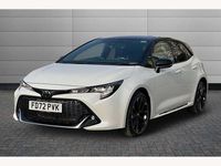 Used Toyota Corolla Sport 122 HP (89 kW) 2023 Platinum pearl white with black roof Hatchback