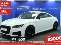 Usado Audi TT Black Edition 197 HP (144 kW) 2019 Branco Coupé