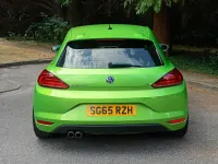 Used VW Scirocco 125 HP (91 kW) 2015 Green Coupe