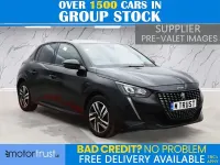 Second-hand Peugeot 208 Allure Premium 75 CP (55 kW) 2022 Negru Hatchback