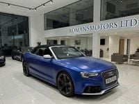 Used Audi RS5 Advanced 450 HP (330 kW) 2015 Blue Cabriolet