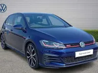 Used VW Golf VIII GTI 245 HP (180 kW) 2020 Blue Hatchback