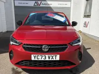 Used Vauxhall Corsa Design Edition 74 HP (54 kW) 2023 Red Hatchback