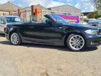 Used BMW 118 Cabriolet M Sport 143 HP (105 kW) 2010 Black Cabriolet