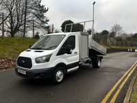 Used Ford Transit 105 HP (77 kW) 2017 White Cabriolet