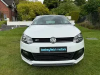 Used VW Polo R-line 110 HP (80 kW) 2016 White Hatchback