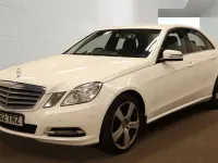 Used Mercedes E220 SE 2012 White Sedan