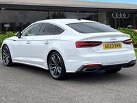 Used Audi A5 Sportback S-Line 200 HP (147 kW) 2023 White Hatchback