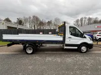Used Ford Transit 130 HP (95 kW) 2020 White Cabriolet