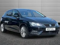 Used Seat Leon SE Dynamic 110 HP (80 kW) 2017 Black Hatchback