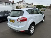 Used Ford Kuga Zetec 140 HP (102 kW) 2010 White SUV