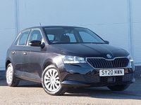 Used Skoda Fabia 60 HP (44 kW) 2020 Black Hatchback