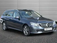 Used Mercedes E250 Premium Plus 201 HP (147 kW) 2015 Tenorite grey Estate