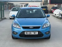 Used Ford Focus Zetec 125 HP (91 kW) 2008 Blue Hatchback