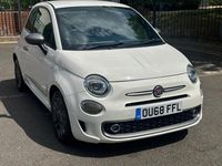 Used Fiat 500 S 69 HP (50 kW) 2018 White Hatchback