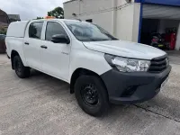 Used Toyota HiLux Active 150 HP (110 kW) 2019 White Pickup