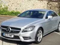 Used Mercedes CLS250 AMG 204 HP (150 kW) 2013 Silver Coupe