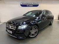 Usado Mercedes E220 AMG line 2017 Preto Carrinha