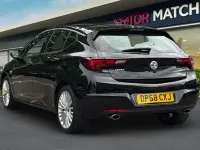 Used Vauxhall Astra Elite 200 HP (147 kW) 2018 Black Hatchback