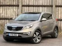 Begagnad Kia Sportage 115 HK (84 kW) 2011 Silver SUV
