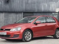 Used VW Golf VII SE 2013 Red Hatchback