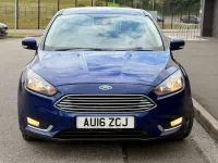 Used Ford Focus Titanium 2016 Blue Hatchback