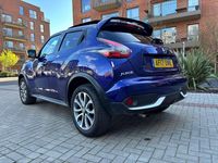 Used Nissan Juke Tekna 2017 Blue SUV