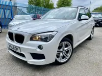 Used BMW X1 M Sport 184 HP (135 kW) 2014 White SUV