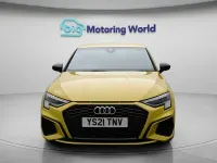 Used Audi A3 Sportback S-Line 150 HP (110 kW) 2021 Yellow Hatchback