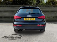 Used Audi Q3 S-Line 150 HP (110 kW) 2018 Black SUV