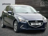 Begagnad Mazda 2 Inclusive 88 HK (64 kW) 2018 Blå Halvkombi