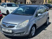 Used Vauxhall Corsa 85 HP (62 kW) 2010 Silver Hatchback