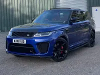Used Land Rover Range Rover Sport SVR 2018 Blue SUV