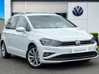 Used VW Golf Sportsvan GT 131 HP (96 kW) 2019 White MPV